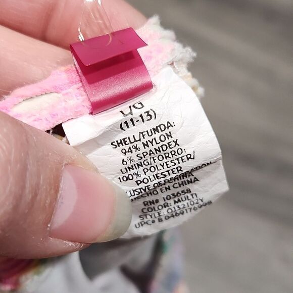 GUC OP Neon Crotched Sexy Boho One Piece Swimsuit - Picture 8 of 9